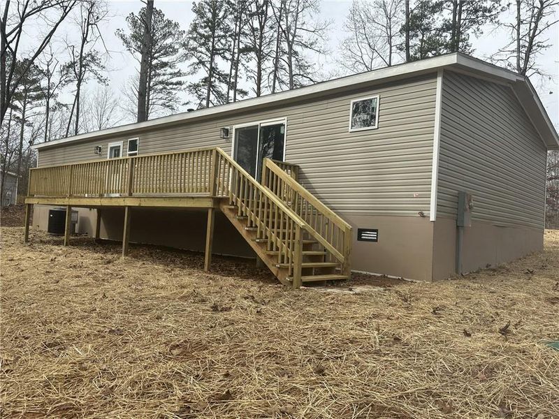Exterior details and patio area of a home in , Talking Rock (Image 1). Exterior details and patio area of a home in , Talking Rock (Image 1).