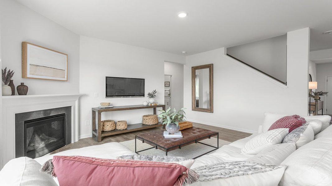 Furnished interior view inside a new home in Bryson Park, Lexington (Image 11).