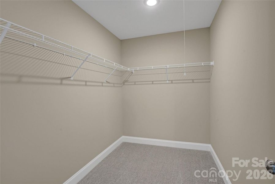 Primary BR walk-in closet