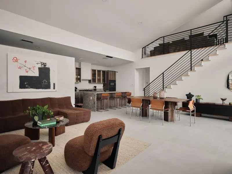 Furnished interior view inside a new home in , Conroe (Image 5).
