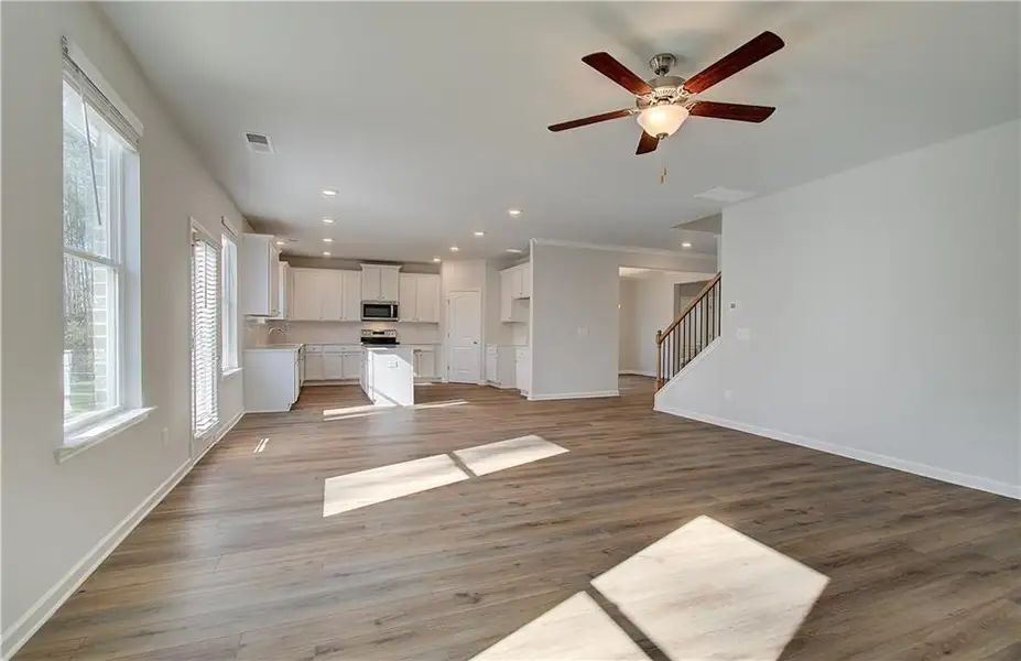 Spacious, unfurnished interior of a new home in Bowers Farm, McDonough (Image 14). Spacious, unfurnished interior of a new home in Bowers Farm, McDonough (Image 14).