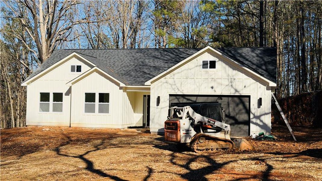 In-progress construction of a new home in , Hiram, GA (Image 27).