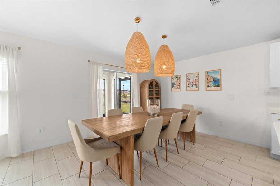 Furnished interior view inside a new home in Mirada, San Antonio (Image 8).