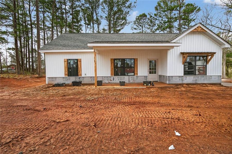 In-progress construction of a new home in , Dallas, GA (Image 26).