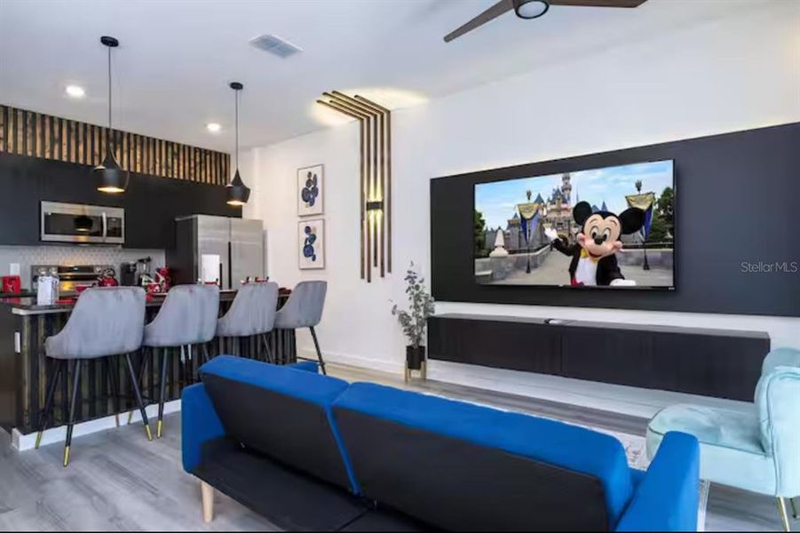 Furnished interior view inside a new home in , Kissimmee (Image 17).