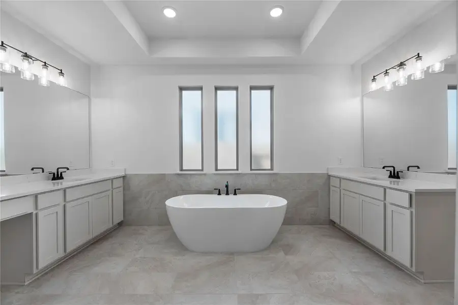 Furnished interior view inside a new home in Elyson, Katy (Image 8). Furnished interior view inside a new home in Elyson, Katy (Image 8).