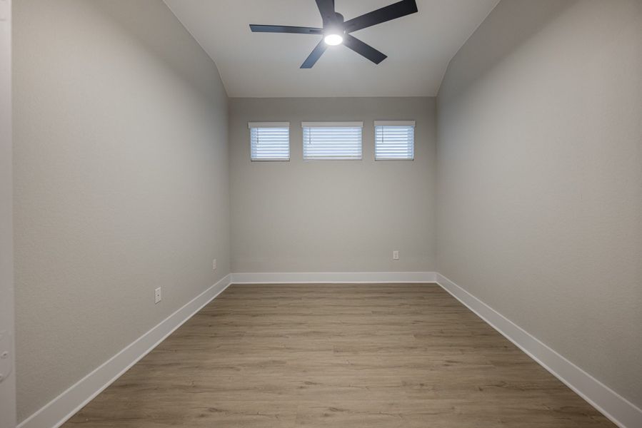 Representative unfurnished interior of a home built from the Brandon by Chesmar Homes in Sienna Lakes, San Antonio (Image 17). Representative unfurnished interior of a home built from the Brandon by Chesmar Homes in Sienna Lakes, San Antonio (Image 17).