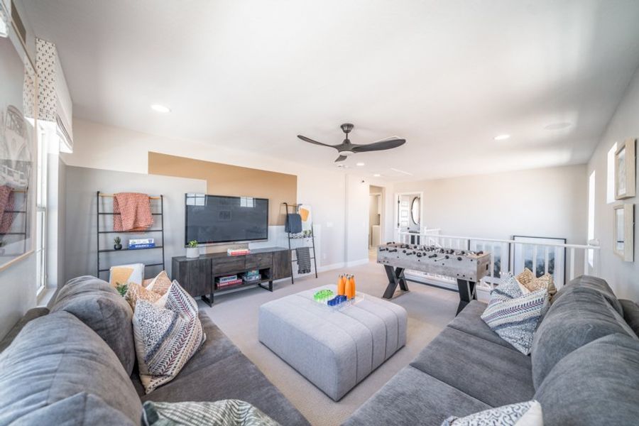 Furnished interior view inside a new home in Allen Ranches, Litchfield Park (Image 18).