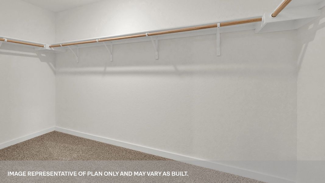 Representative unfurnished interior of a home built from the The Courtland by D.R. Horton in Sonoma Oaks, Fredericksburg (Image 21).