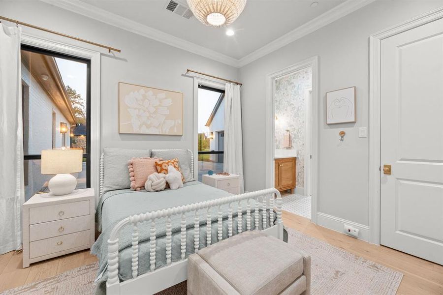 Furnished interior view inside a new home in , Copper Canyon (Image 24). Furnished interior view inside a new home in , Copper Canyon (Image 24).