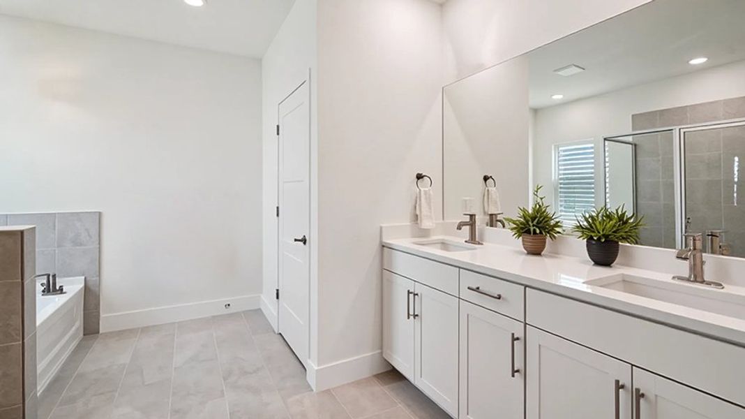 Furnished interior view inside a new home in Sandal Key, Weeki Wachee (Image 6).