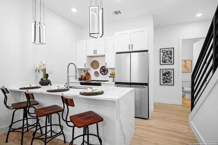 Furnished interior view inside a new home in , San Antonio (Image 14).