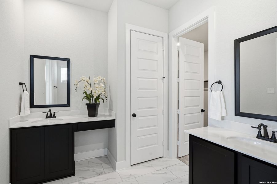 Furnished interior view inside a new home in Alsatian Oaks, Castroville (Image 9).
