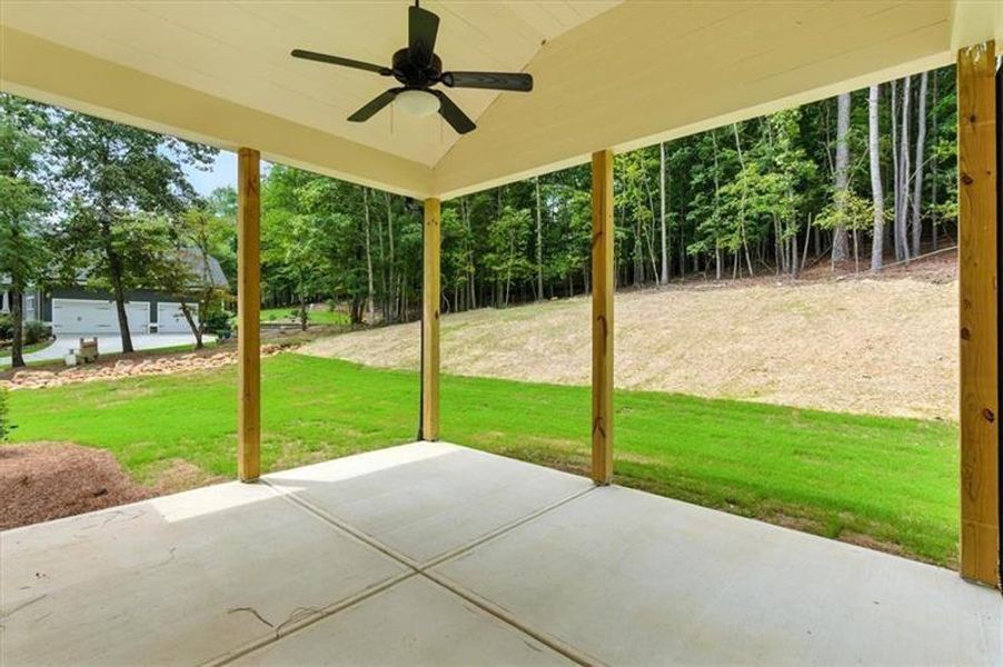 Exterior details and patio area of a home in , Rome (Image 4). Exterior details and patio area of a home in , Rome (Image 4).
