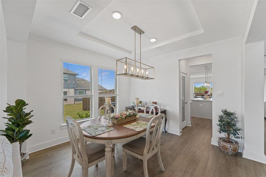 Furnished interior view inside a new home in Broadmoor Estates, Ovilla (Image 7).