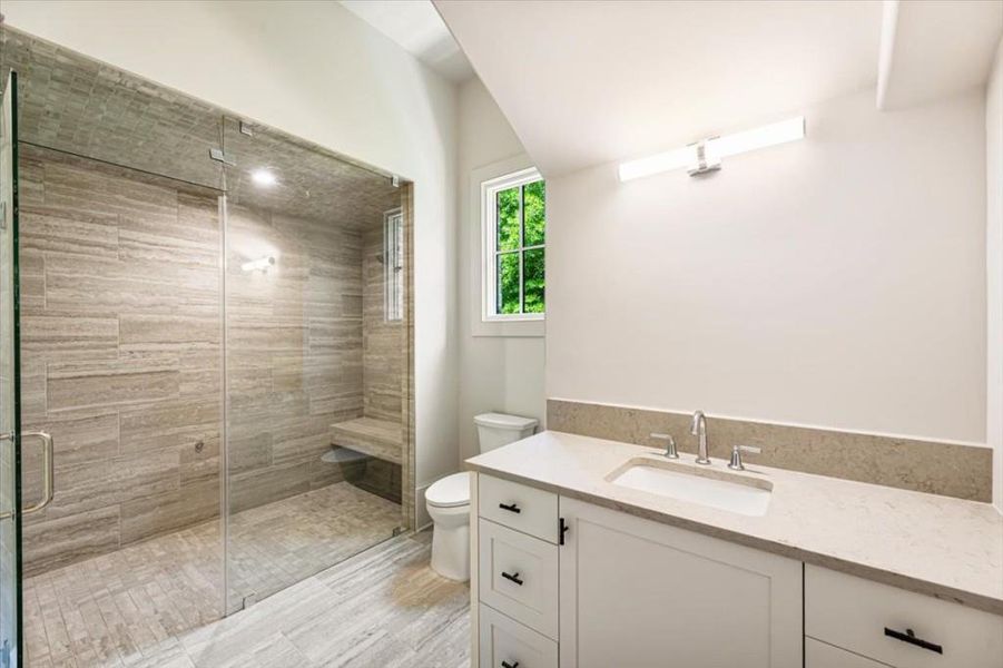 Furnished interior view inside a new home in , Alpharetta (Image 14).