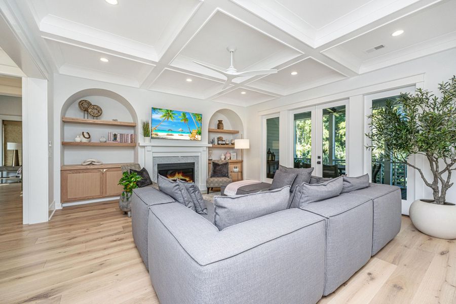 Furnished interior view inside a new home in Carolina Park: Riverside, Mount Pleasant (Image 26).