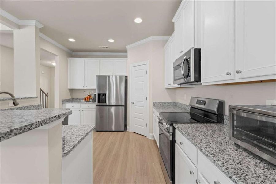 Furnished interior view inside a new home in , McDonough (Image 6).