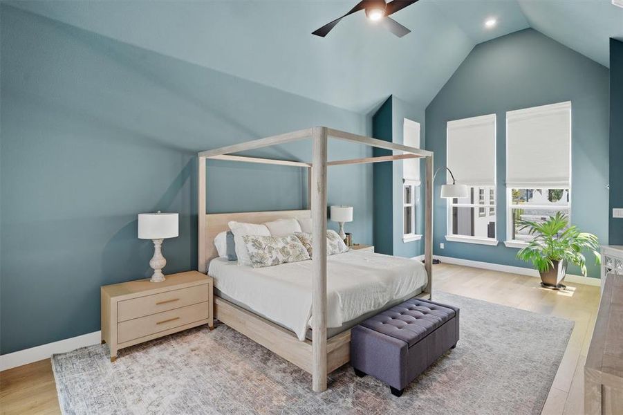 Furnished interior view inside a new home in Trinity Falls: 70ft. lots, McKinney (Image 32).