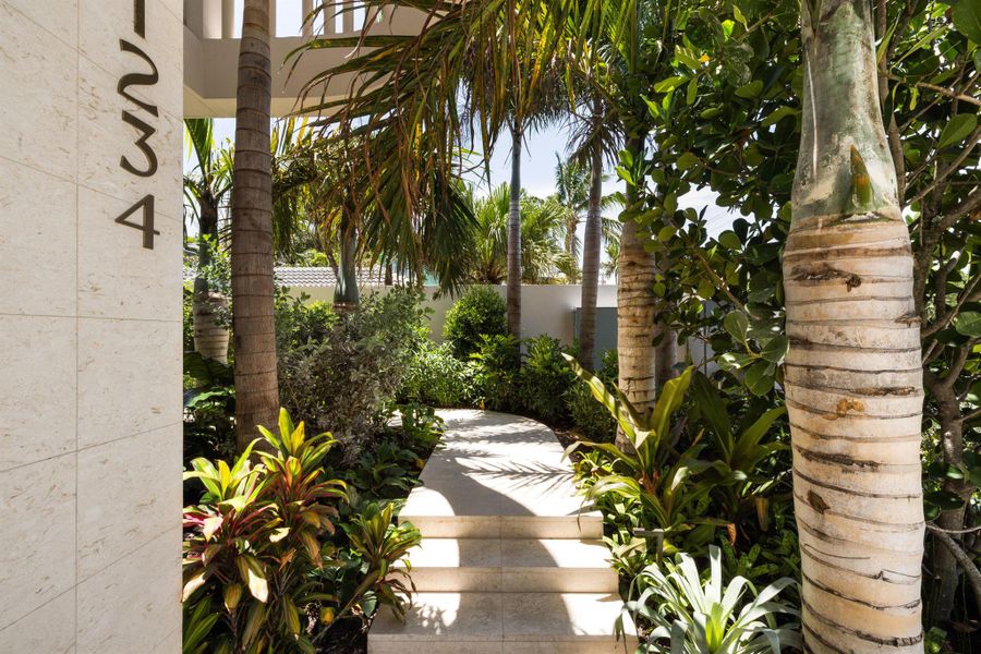 Exterior details and patio area of a home in , Delray Beach (Image 27).