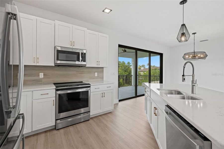 Furnished interior view inside a new home in , Port Charlotte (Image 10). Furnished interior view inside a new home in , Port Charlotte (Image 10).