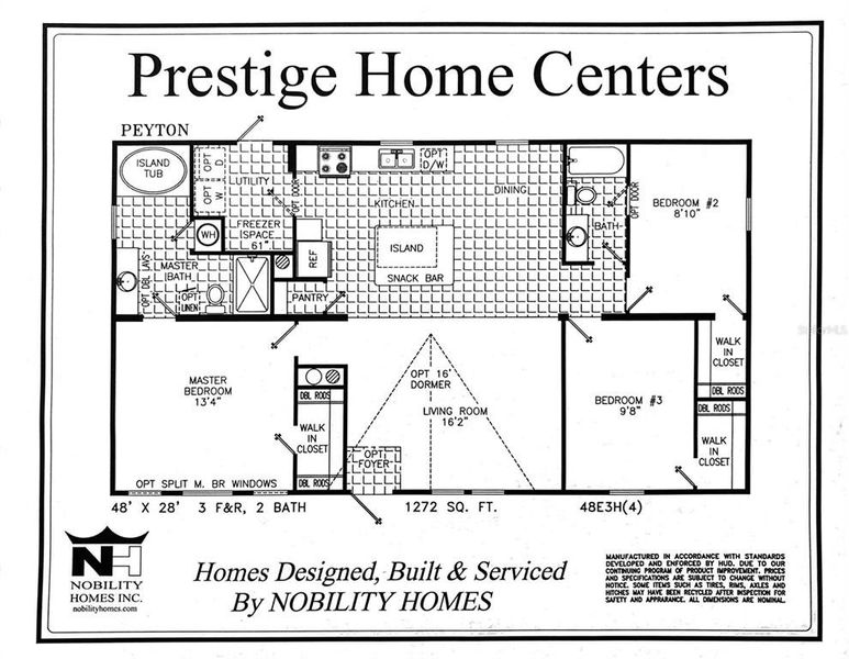 2D floor plan layout of this home in , Spring Hill, FL (Image 3).