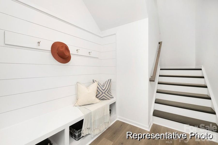 Furnished interior view inside a new home in Morgan Hills, Albemarle (Image 14).