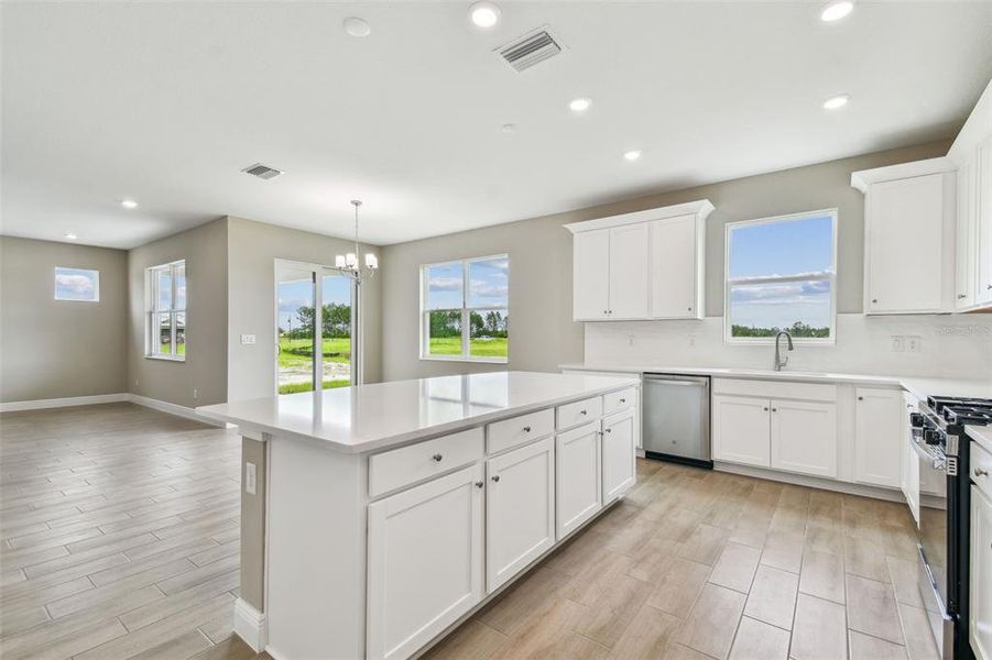 Furnished interior view inside a new home in Tamarack at Two Rivers, Zephyrhills (Image 6). Furnished interior view inside a new home in Tamarack at Two Rivers, Zephyrhills (Image 6).