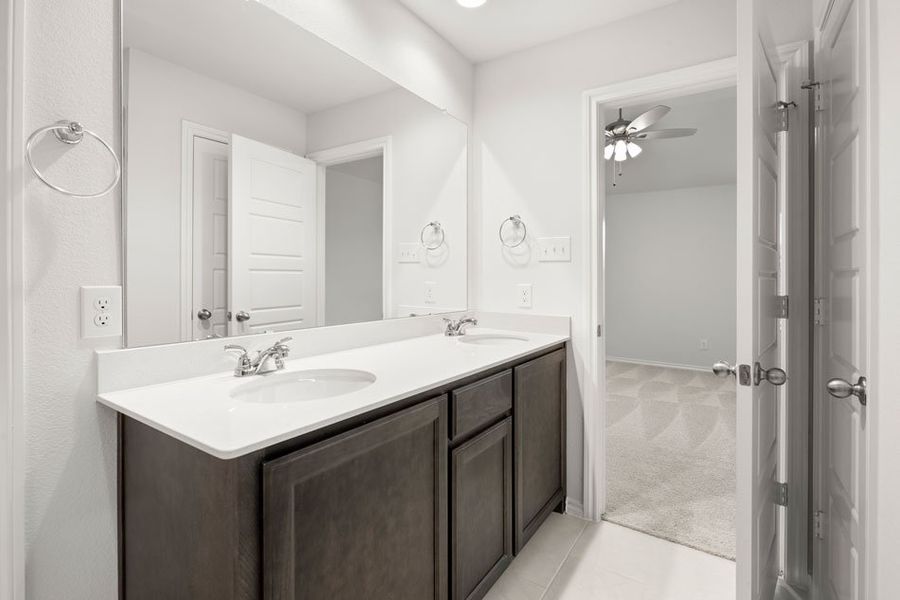 Representative exterior photo of a completed home built from the Lincoln by Impression Homes in DeBerry Reserve, Royse City, TX (Image 21).