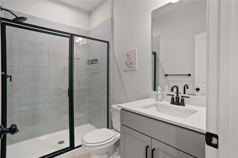 Furnished interior view inside a new home in Hillside Manor, Powder Springs (Image 17).