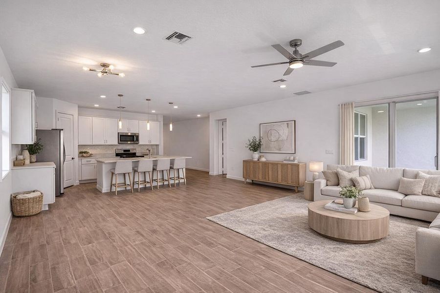 5742 Graceful Way - Living & Dining 1 V