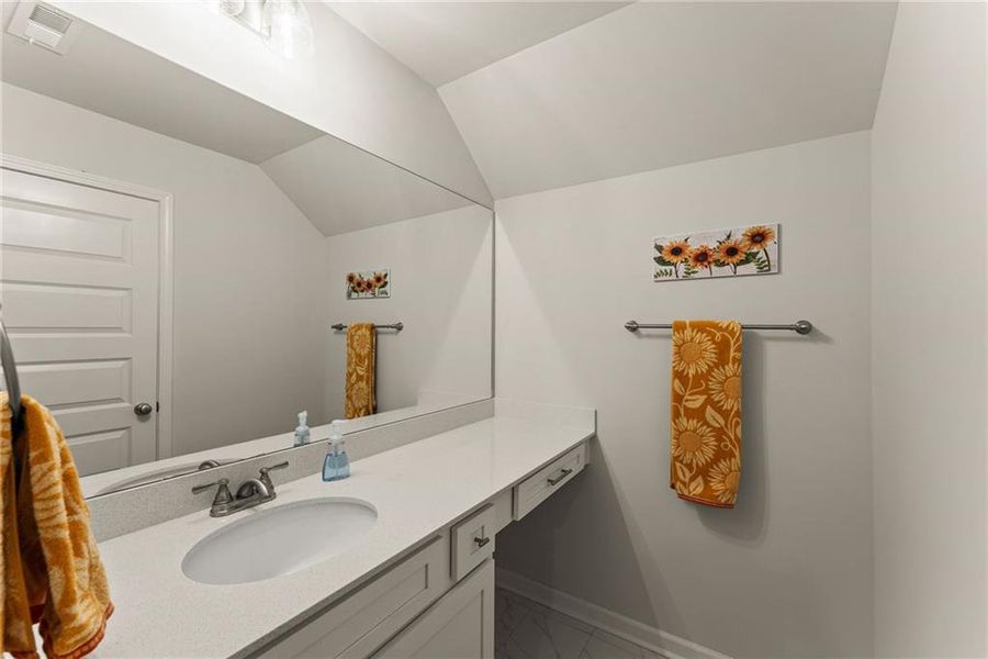 Furnished interior view inside a new home in , Dawsonville (Image 12).