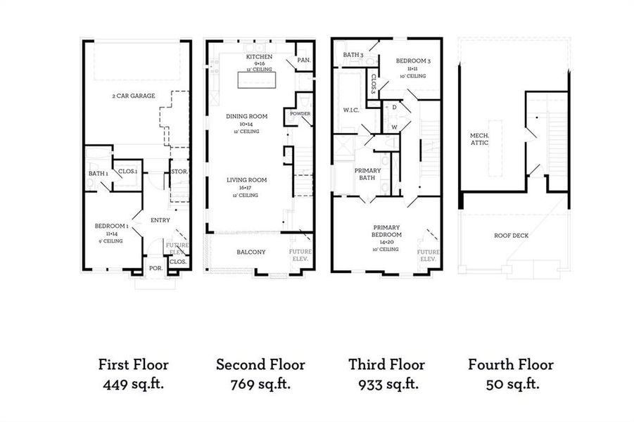 5436 Tomlinson Floorplan