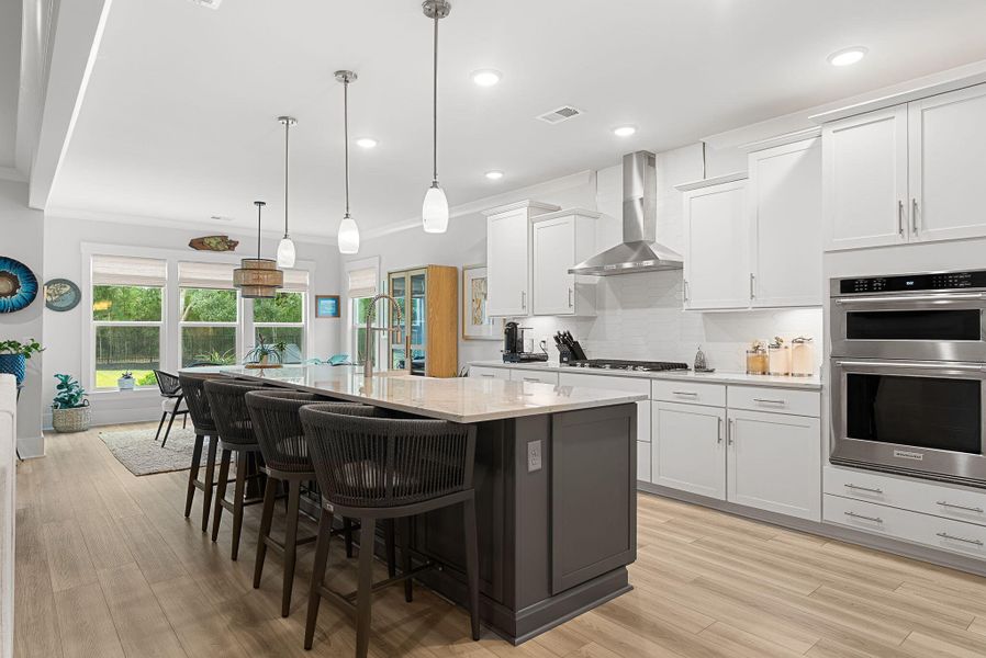 Furnished interior view inside a new home in Sea Island Preserve, Johns Island (Image 7).