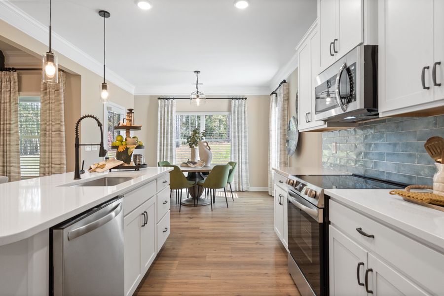 Furnished interior view inside a new home in Maddox Station, Eatonton (Image 15). Furnished interior view inside a new home in Maddox Station, Eatonton (Image 15).