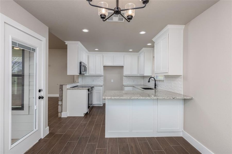 Furnished interior view inside a new home in , Jacksboro (Image 6). Furnished interior view inside a new home in , Jacksboro (Image 6).