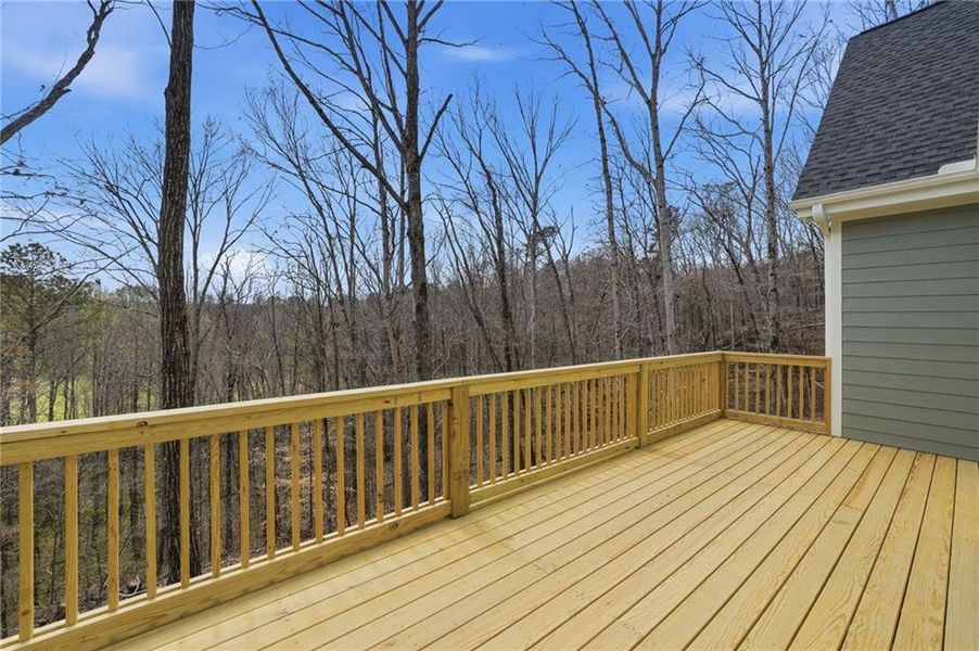 Exterior details and patio area of a home in , Ball Ground (Image 3).