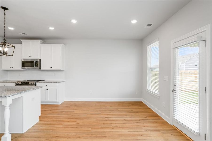 Spacious, unfurnished interior of a new home in Killian Manor at The Adares, Adairsville (Image 16).