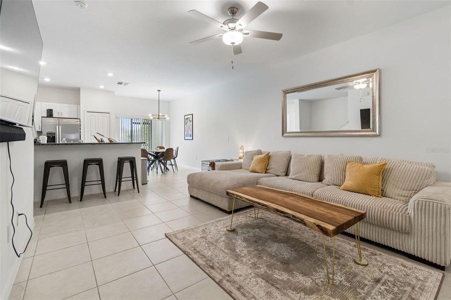 Furnished interior view inside a new home in , Land O' Lakes (Image 6).