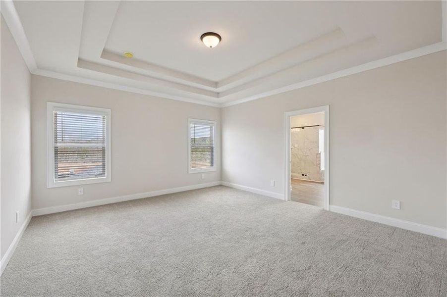 Spacious, unfurnished interior of a new home in River Pointe, Monroe (Image 34).