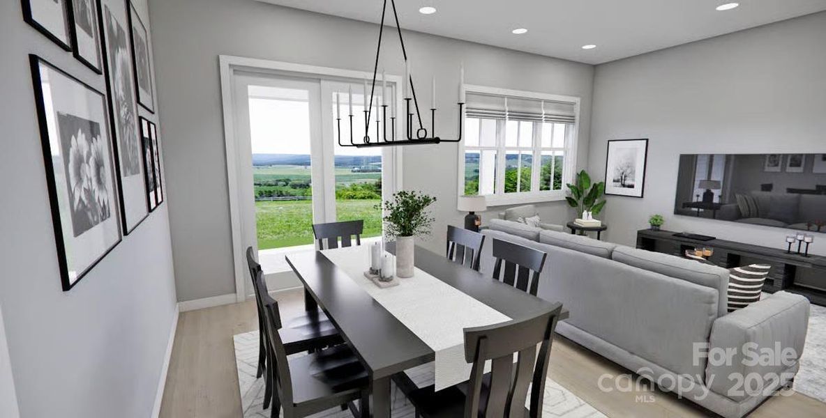 Furnished interior view inside a new home in , Marion (Image 14). Furnished interior view inside a new home in , Marion (Image 14).