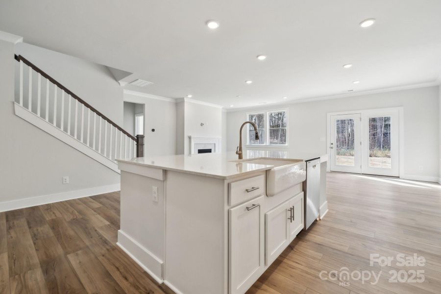 Furnished interior view inside a new home in , Locust (Image 6). Furnished interior view inside a new home in , Locust (Image 6).