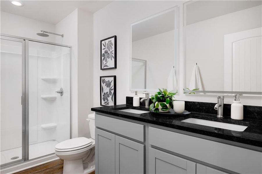 Furnished interior view inside a new home in Moss Creek, Hogansville (Image 5).