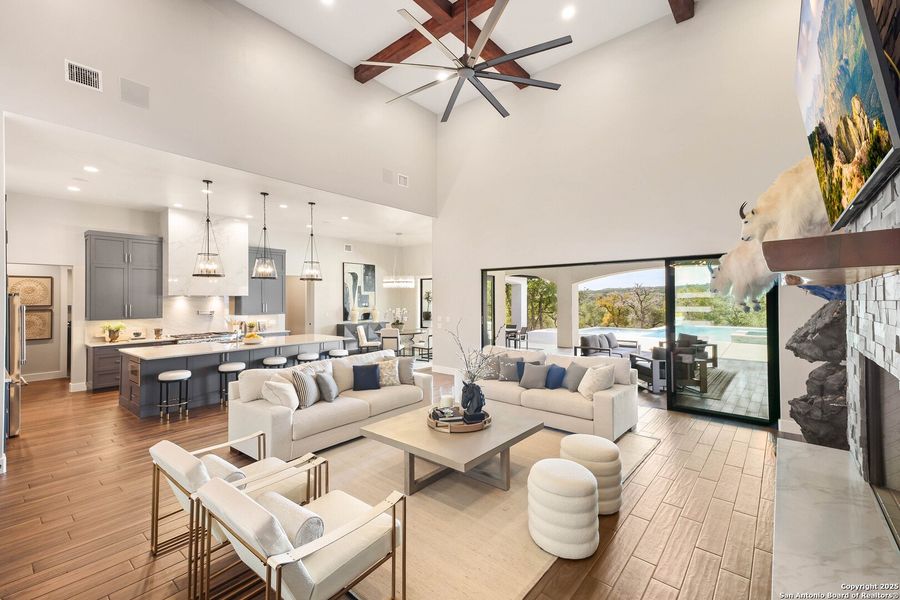 Furnished interior view inside a new home in , Fredericksburg (Image 21). Furnished interior view inside a new home in , Fredericksburg (Image 21).