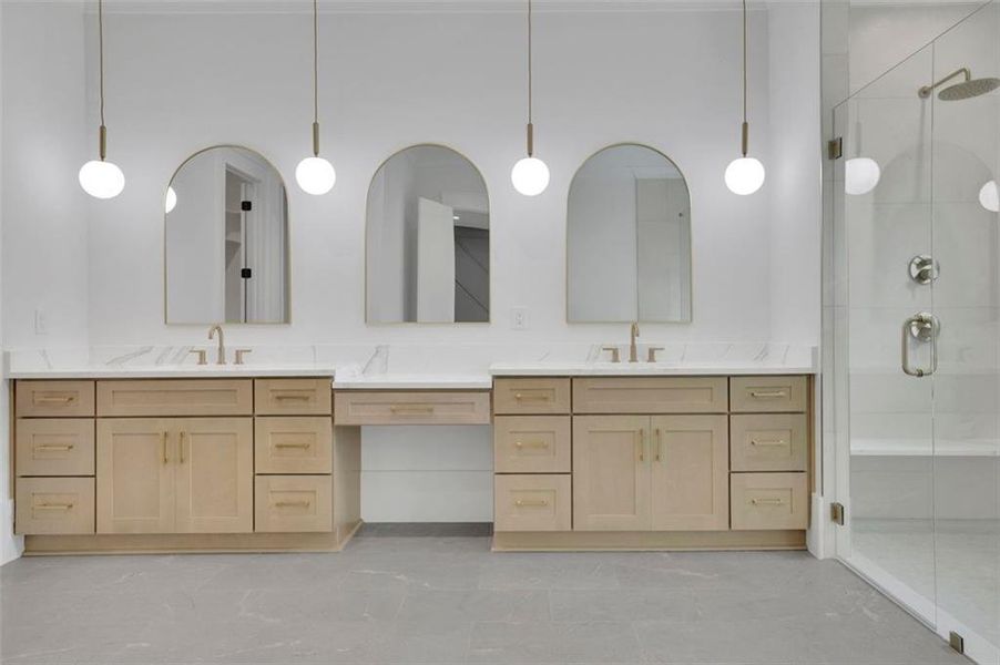 Furnished interior view inside a new home in , Bethlehem (Image 34).