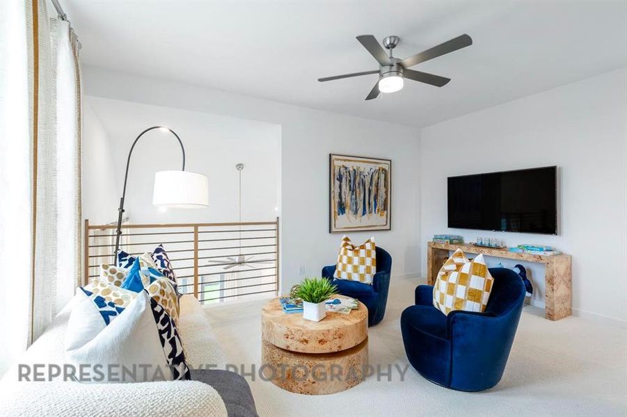 Furnished interior view inside a new home in Heritage Ranch, Sherman (Image 17).