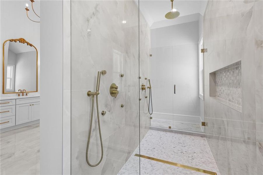 Close-up of interior finishes inside a home in , Dacula (Image 20).