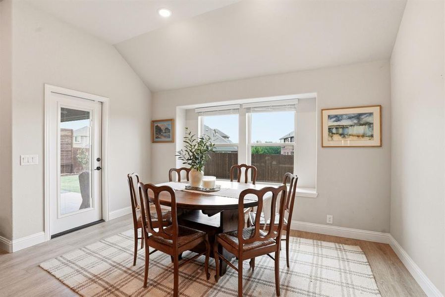 Furnished interior view inside a new home in Hayes Crossing, Midlothian (Image 18).