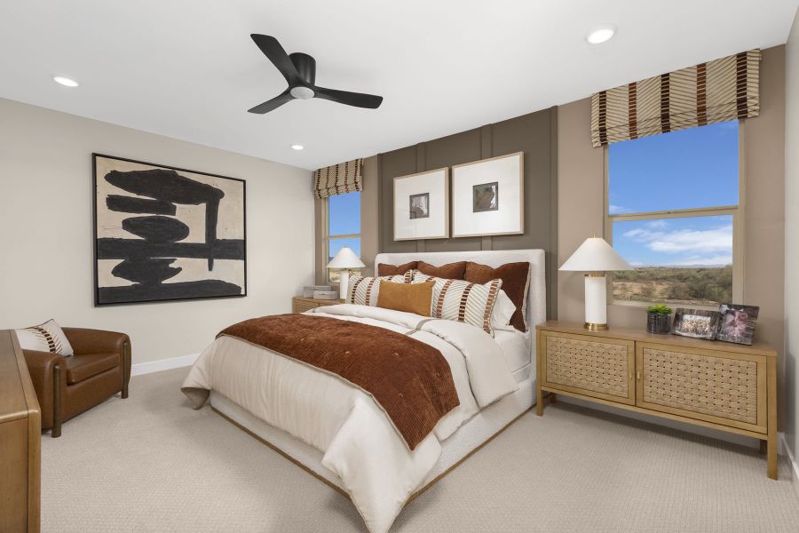 Representative furnished interior of a home built from the Lagoon by Mattamy Homes in White Tank Vistas, Waddell (Image 17). Representative furnished interior of a home built from the Lagoon by Mattamy Homes in White Tank Vistas, Waddell (Image 17).