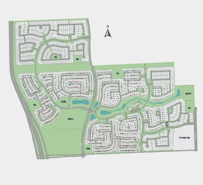 Avalon at Cypress Site Map